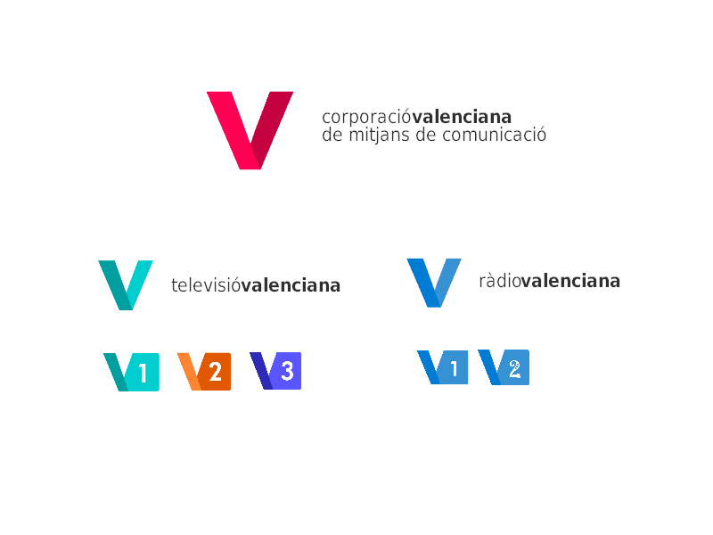 Aclaraciones : tvv1 sería un canal generalista, tvv2 sería de entretenimiento e infantil, y tvv3, sería informativo. Radio 1 sería generalista y radio 2 musical y cultural.
