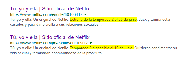 "Tú, yo y ella"